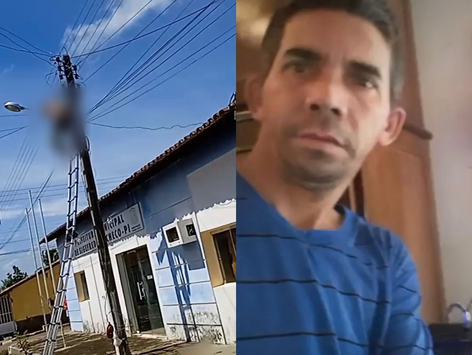 Homem Morre Eletrocutado Em Poste De Energia Durante Trabalho Em